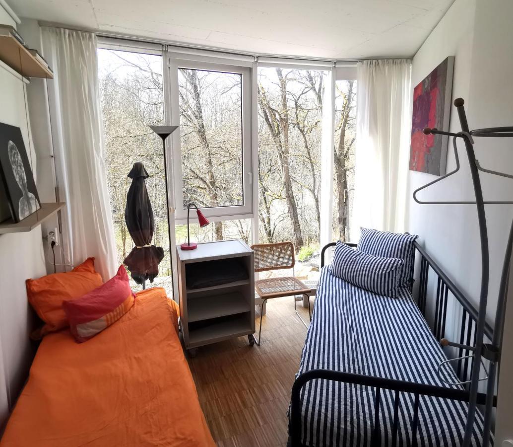 Ferienwohnung Im Turm Bellevue Mit 3 Schlafzimmern Sachsenheim Exterior photo